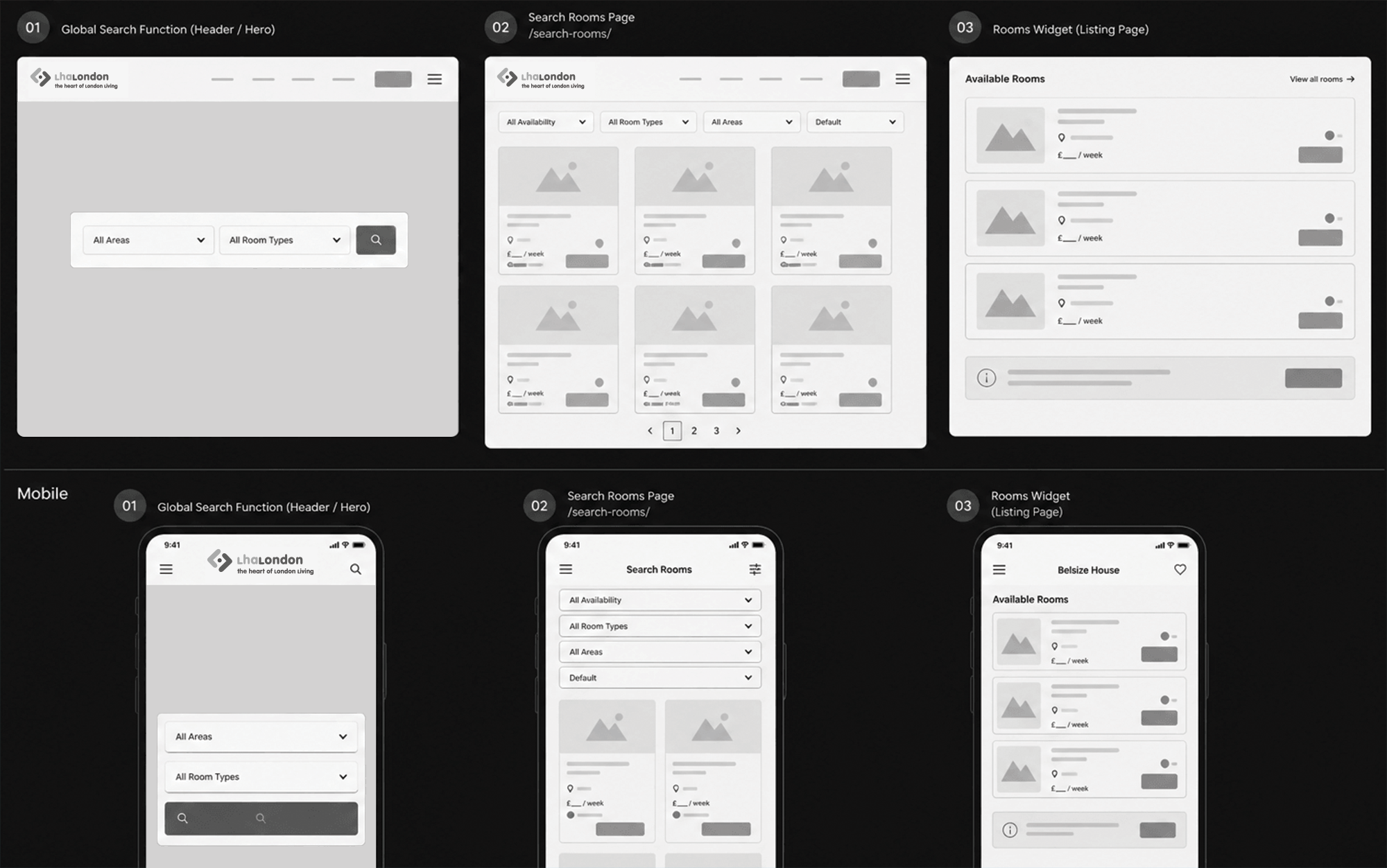 Low Fidelity Mockups