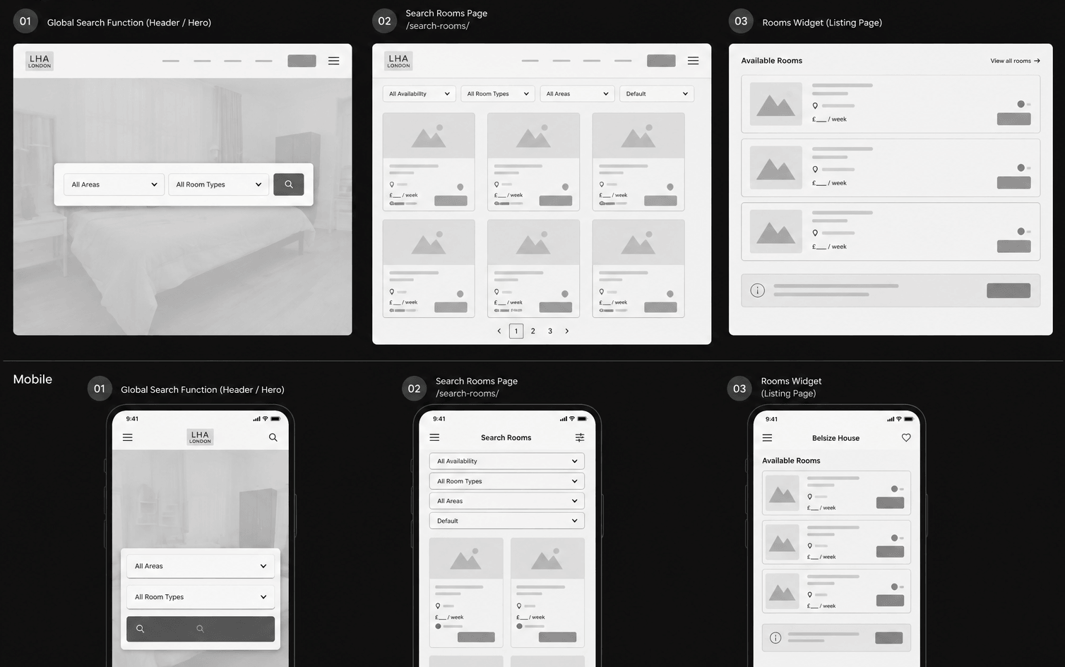Low Fidelity Mockups