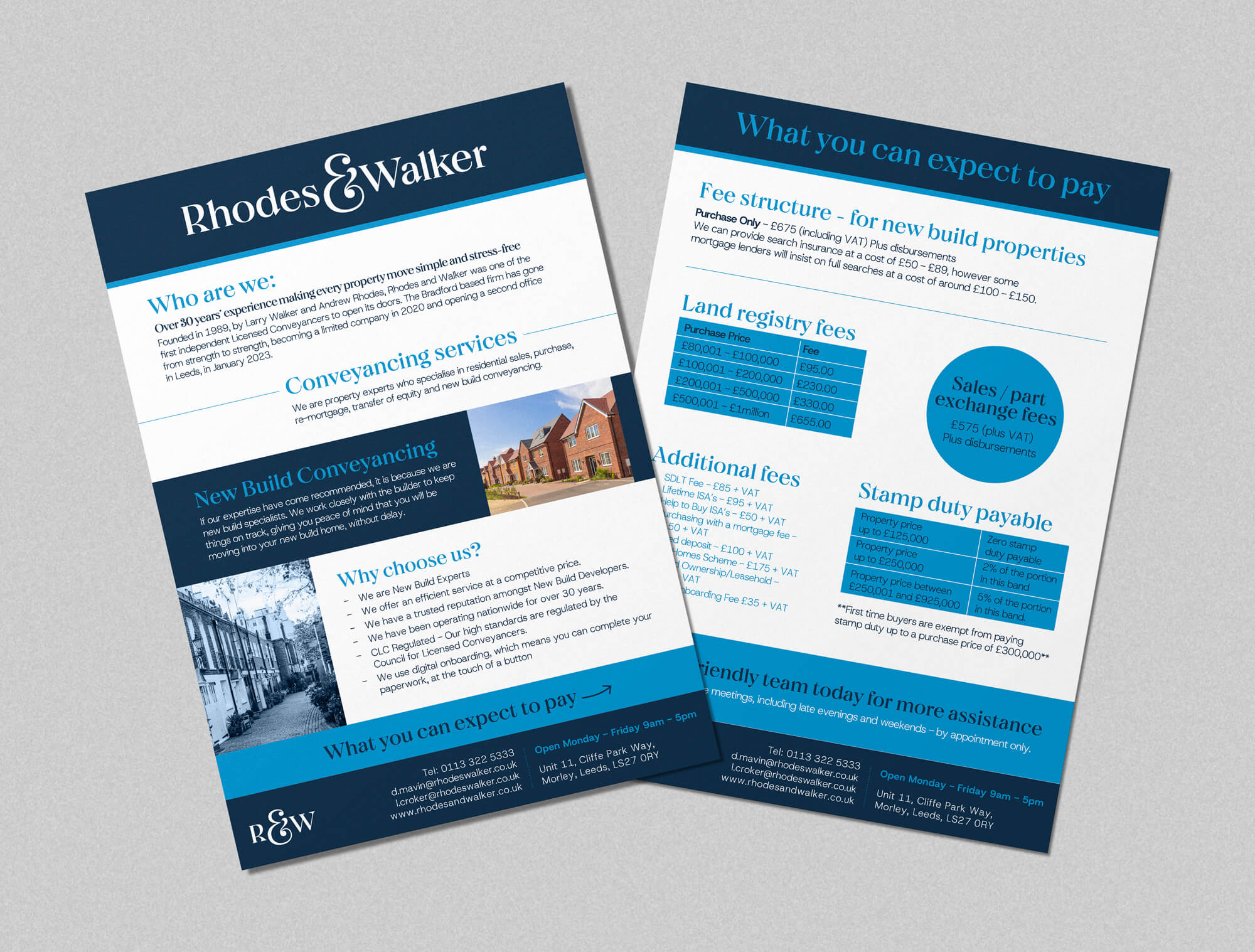 R&W leaflet
